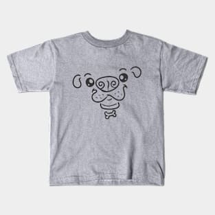 Stylized Dog Kids T-Shirt